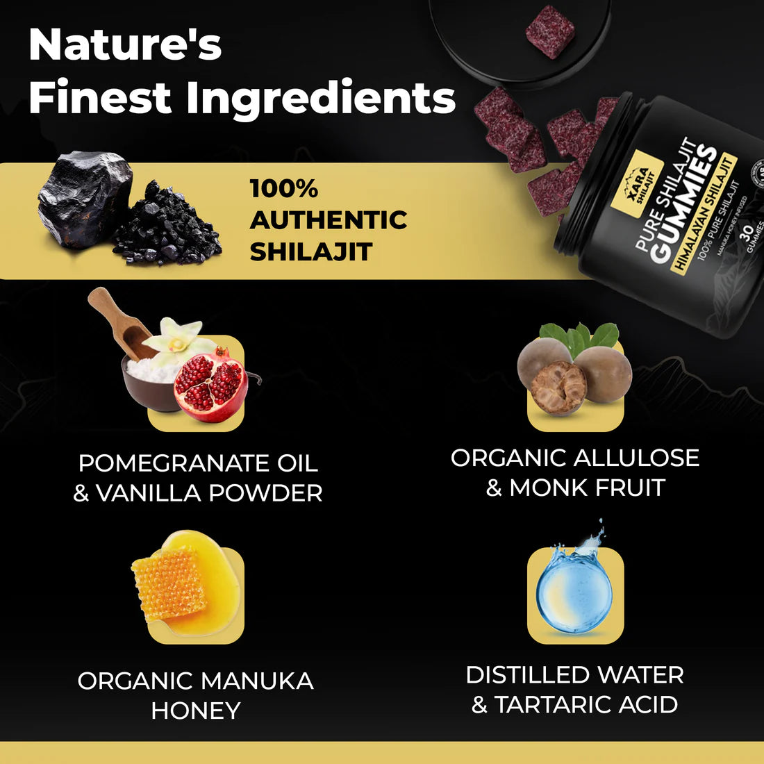 Pure Shilajit Gummies